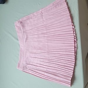 NWOT Shein Pink Pleated Skirt Women's Size M Medium